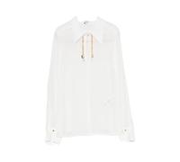 Elisabetta Franchi - Camicia - - Blouses & Shirts - Donna - Bianco - M