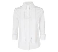 Elisabetta Franchi - Camicia con Fusciacca - - Blouses & Shirts - Donna - Bianco - M