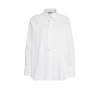 Elisabetta Franchi - Camicia di cotone con cravatta - - Blouses & Shirts - Donna - Bianco - M