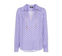 Elisabetta Franchi - Camicia Elegante - - Blouses & Shirts - Donna - Viola - M