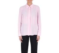 ELISABETTA FRANCHI CAMICIA IN GEORGETTE CON BANDE LETTERING donna quarzo CA05451E2 46