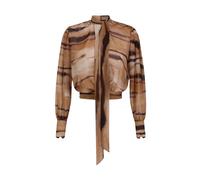Elisabetta Franchi - camicie poliestere - - Blouses & Shirts - Donna - Marrone - M