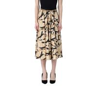 Elisabetta Franchi - Chain-Print Midi Skirt - - Skirts - Donna - Multicolore - M