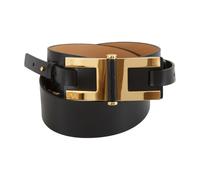 Elisabetta Franchi - Cintura 100% Leather - - Accessories - Donna - Nero - L