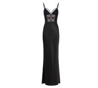 Elisabetta Franchi - Corset-panel Maxi Dress - - Dresses - Donna - Nero - M