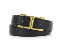 Elisabetta Franchi - Ct88S62E2110 Leather Belt - - Accessories - Donna - Nero - M