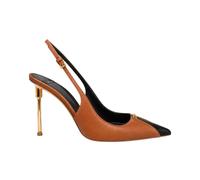 Elisabetta Franchi - Décolleté Slingback - - Shoes - Donna - Marrone - 39 EU