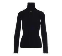 Elisabetta Franchi - Dolcevita Slim - - Knitwear - Donna - Nero - L