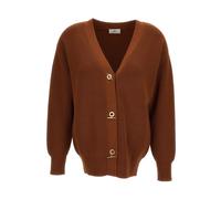 Elisabetta Franchi - Elisabetta Franchi Sweaters - - Knitwear - Donna - Marrone - L