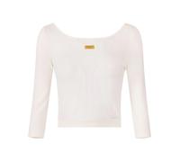 Elisabetta Franchi - Eyelet Knit Top - - Knitwear - Donna - Bianco - M