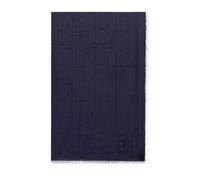 Elisabetta Franchi - Foulard in viscosa e modal - - Accessories - Donna - Blu - ONE SIZE