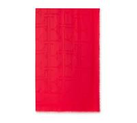 Elisabetta Franchi - Foulard Rettangolare - - Accessories - Donna - Rosso - ONE SIZE