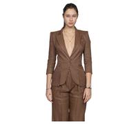 Elisabetta Franchi - Giacca 600 - - Jackets - Donna - Marrone - M