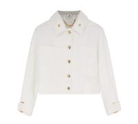 Elisabetta Franchi - Giacca di jeans - - Jackets - Donna - Beige - L