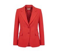 Elisabetta Franchi - Giacca In Doppio Crepe Stretch - - Jackets - Donna - Rosso - L
