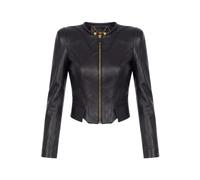 Elisabetta Franchi - Giacca in Pelle - - Jackets - Donna - Nero - M