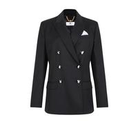 Elisabetta Franchi - Giacca nera a doppio petto - - Jackets - Donna - Nero - M