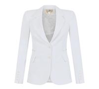 Elisabetta Franchi - Giacca Slim Fit - - Jackets - Donna - Bianco - L