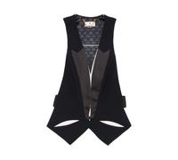 Elisabetta Franchi - Gilet con Cut-Out Bicolore - - Jackets - Donna - Multicolore - S