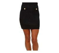 Elisabetta Franchi - Gonna in Maglia con Paillettes - - Skirts - Donna - Nero - L
