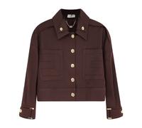 Elisabetta Franchi, ,Jackets ,Donna ,Marrone ,L Elisabetta Franchi Giacche Brown