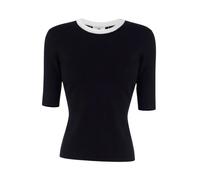Elisabetta Franchi - Knit Top - - Knitwear - Donna - Nero - S