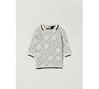 ELISABETTA FRANCHI LA MIA BAMBINA Abito a polo logato 6M Nero
