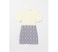 ELISABETTA FRANCHI LA MIA BAMBINA Abito mini in jersey 12 Lilla