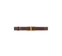 Elisabetta Franchi - Leather Belt - - Accessories - Donna - Marrone - S