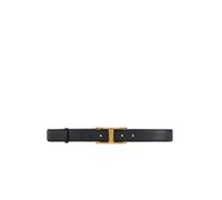 Elisabetta Franchi - Leather Belt - - Accessories - unisex - Nero - M