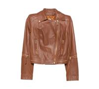 Elisabetta Franchi - Leather Giacche - - Jackets - Donna - Marrone - S