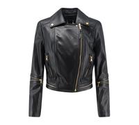 Elisabetta Franchi - Leather Giacche - - Jackets - Donna - Nero - L