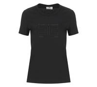 Elisabetta Franchi - T-shirt a maniche corte in jersey - - Tops - Donna - Nero - S