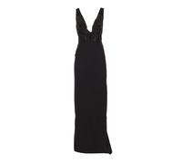 Elisabetta Franchi - Maxi Abito con Corpino di Paillettes - - Dresses - Donna - Nero - M
