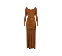 Elisabetta Franchi - Maxi Vestiti - - Dresses - Donna - Marrone - M