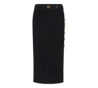 Elisabetta Franchi - Midi Knit Skirt - - Skirts - Donna - Nero - S