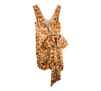 Elisabetta Franchi - Mini abito in raso - - Dresses - Donna - Beige - M