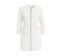 Elisabetta Franchi - Mini Abito in Tweed a Spina di Pesce - - Dresses - Donna - Bianco - S