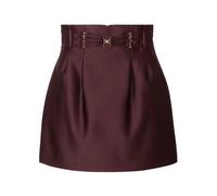 Elisabetta Franchi - Minigonna In Duchesse con Elastici - - Skirts - Donna - Marrone - M