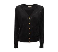 Elisabetta Franchi - Mk26B56E2 Cardigan - - Knitwear - Donna - Nero - L