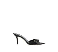 Elisabetta Franchi - Mules in Pelle con Cinturini - - Shoes - Donna - Nero - 37 1/2 EU