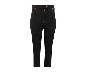 Elisabetta Franchi - Pa10856E2 Pantaloni - - Trousers - Donna - Nero - XL