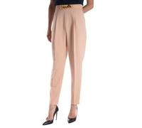 ELISABETTA FRANCHI PANTALONE A SIGARETTA CON CINTURA donna cappuccino PA39116E2 44