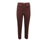Elisabetta Franchi - Pantalone Slim Wo Pantaloni - - Trousers - Donna - Marrone - S