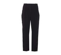 Elisabetta Franchi - Pantaloni Crop in Crêpe - - Trousers - Donna - Nero - M