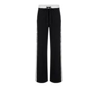 Elisabetta Franchi - Pantaloni in Maglia con Logo - - Trousers - Donna - Nero - S