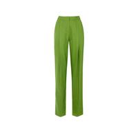 Elisabetta Franchi - Pantaloni in misto lino - - Trousers - Donna - Verde - XL