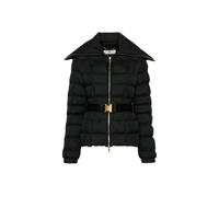 Elisabetta Franchi - Piumino Corto con Collo Ampio - - Jackets - Donna - Nero - L