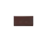 Elisabetta Franchi - Pochette con Logo Goffrato - - Accessories - Donna - Marrone - ONE SIZE