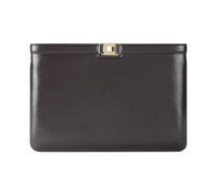 Elisabetta Franchi - Pochette con placca logo - - Bags - Donna - Marrone - ONE SIZE